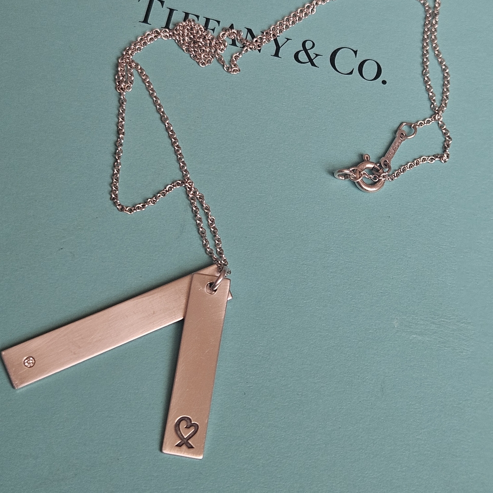Tiffany & Co. Silver Bar Necklace